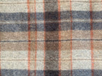 Italian Wool Plaid Blanket
