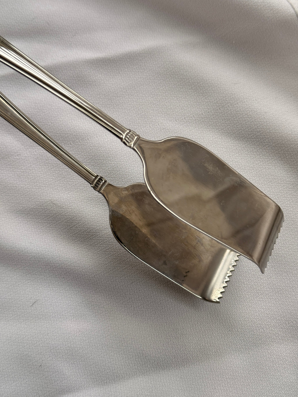 Silver Serving Tongs