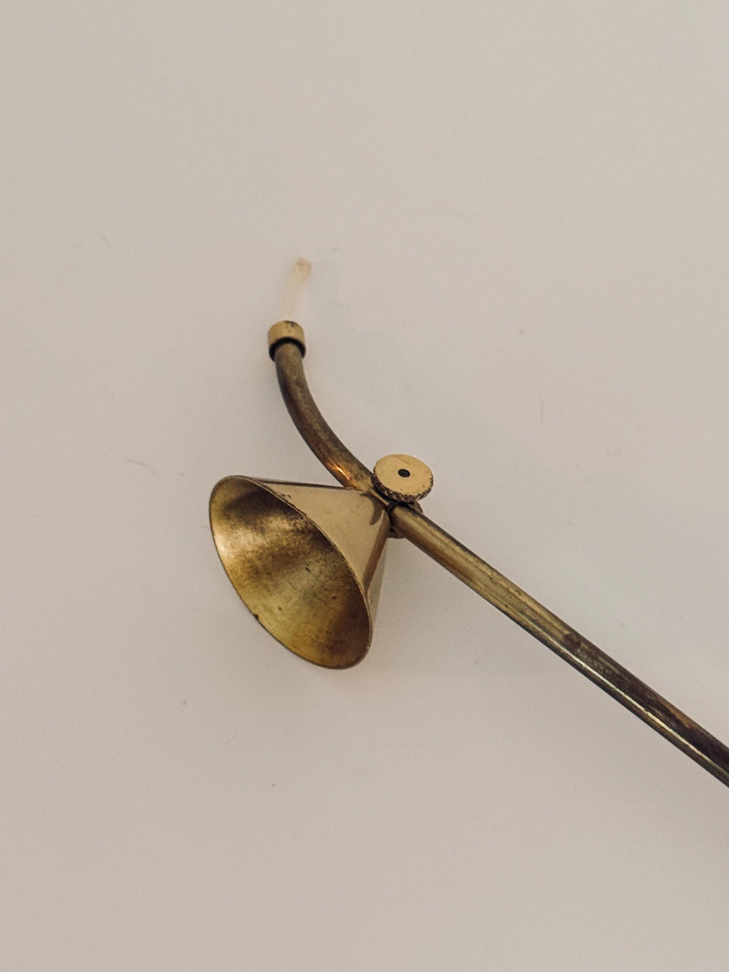 Brass Candle Snuffer and Lighter