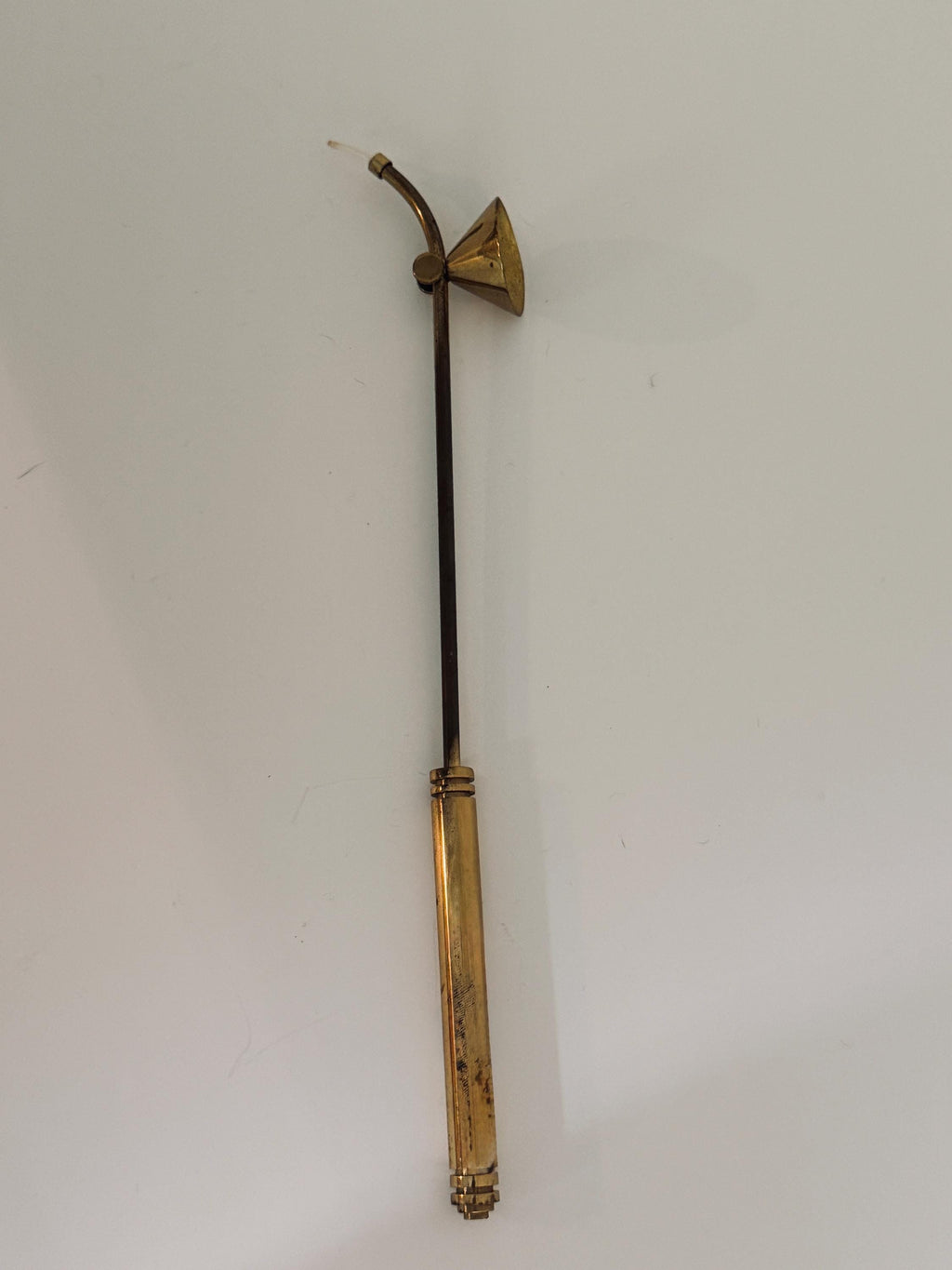 Brass Candle Snuffer and Lighter