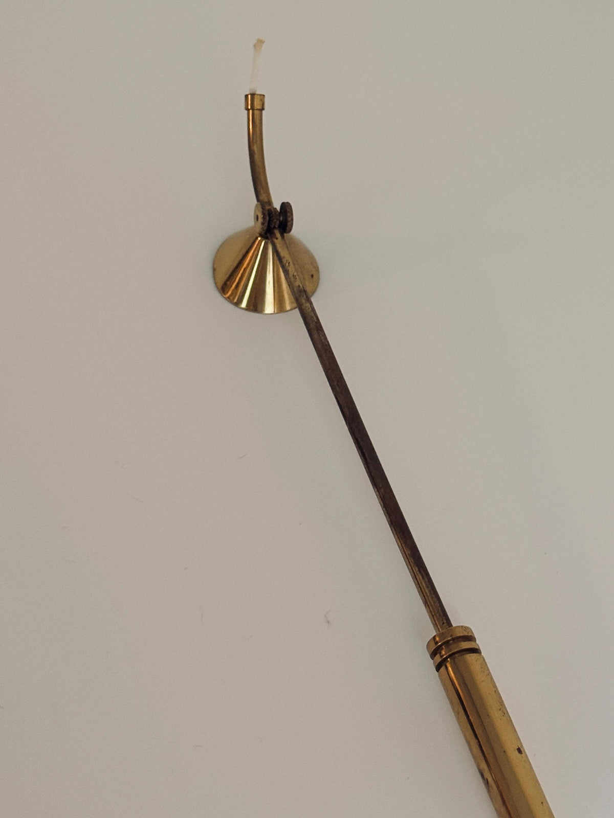 Brass Candle Snuffer and Lighter