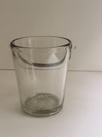 Etched Glass Ice Bucket