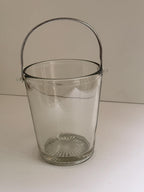 Etched Glass Ice Bucket
