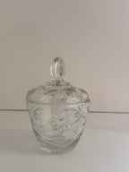Etched Glass Candy Dishes