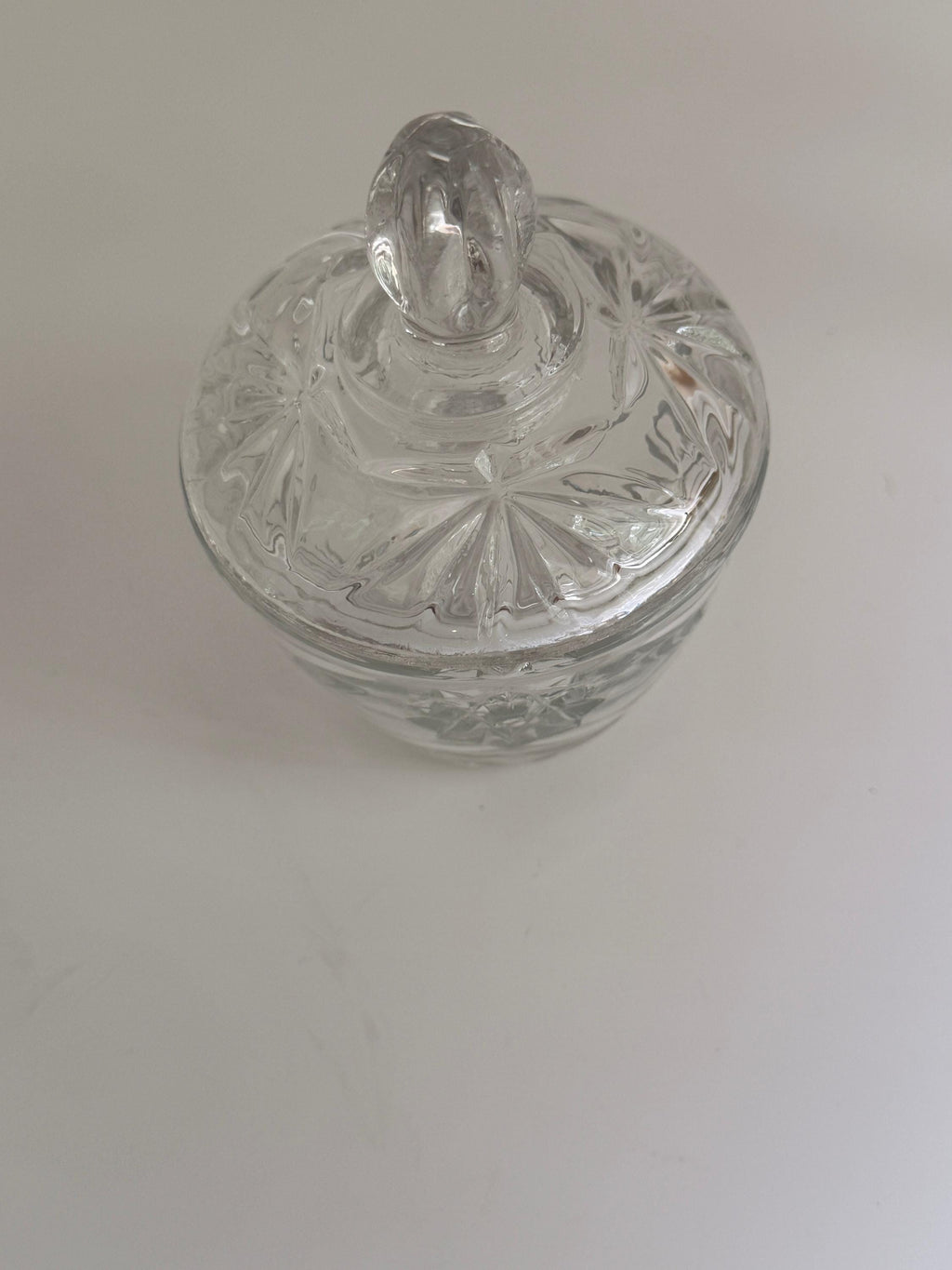 Etched Glass Candy Dishes