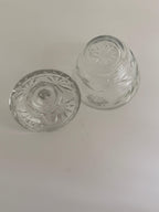 Etched Glass Candy Dishes