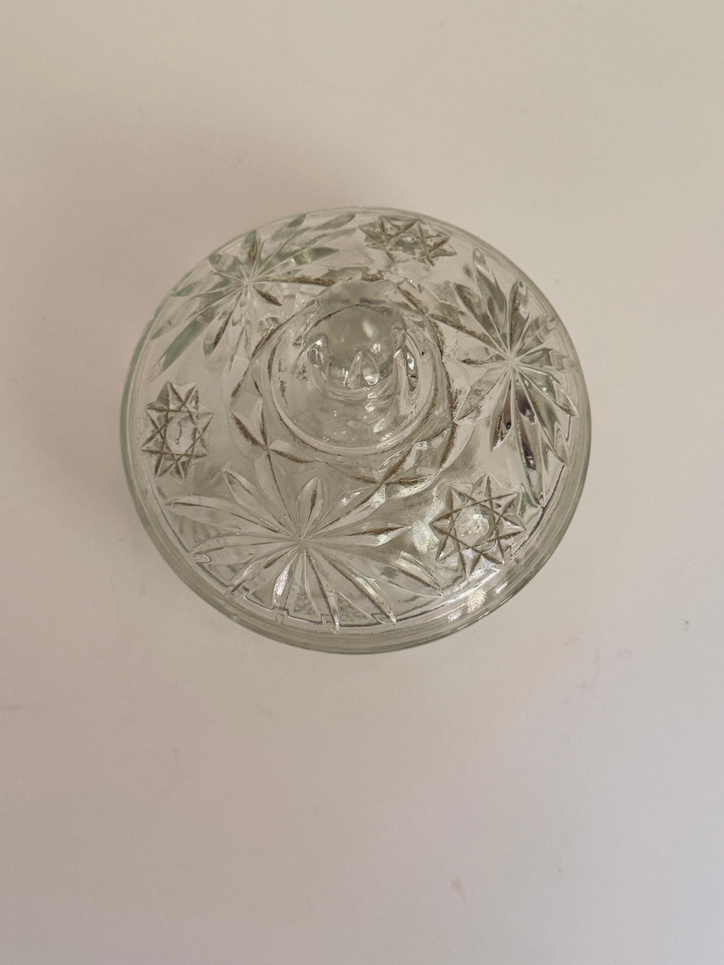 Etched Glass Candy Dishes