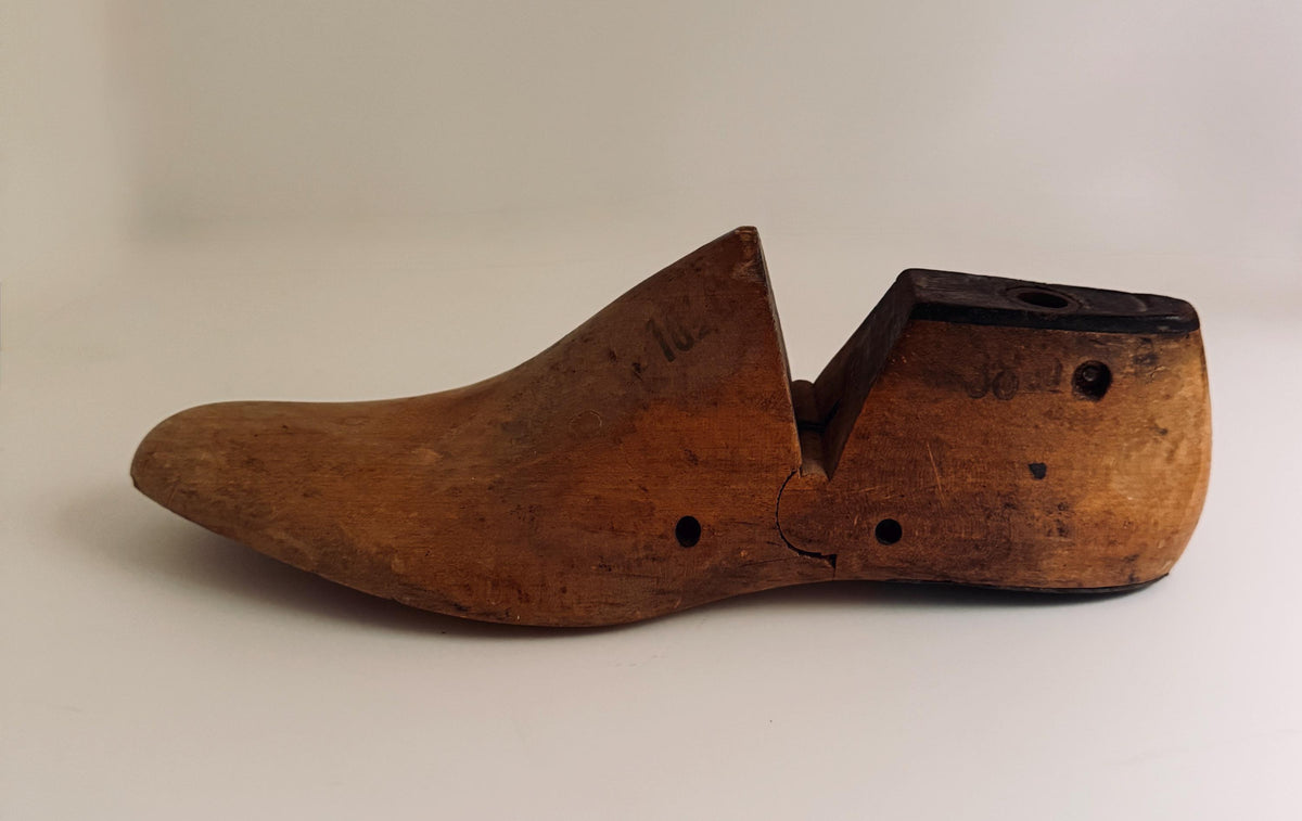 Wooden Cobbler’s Shoe Form