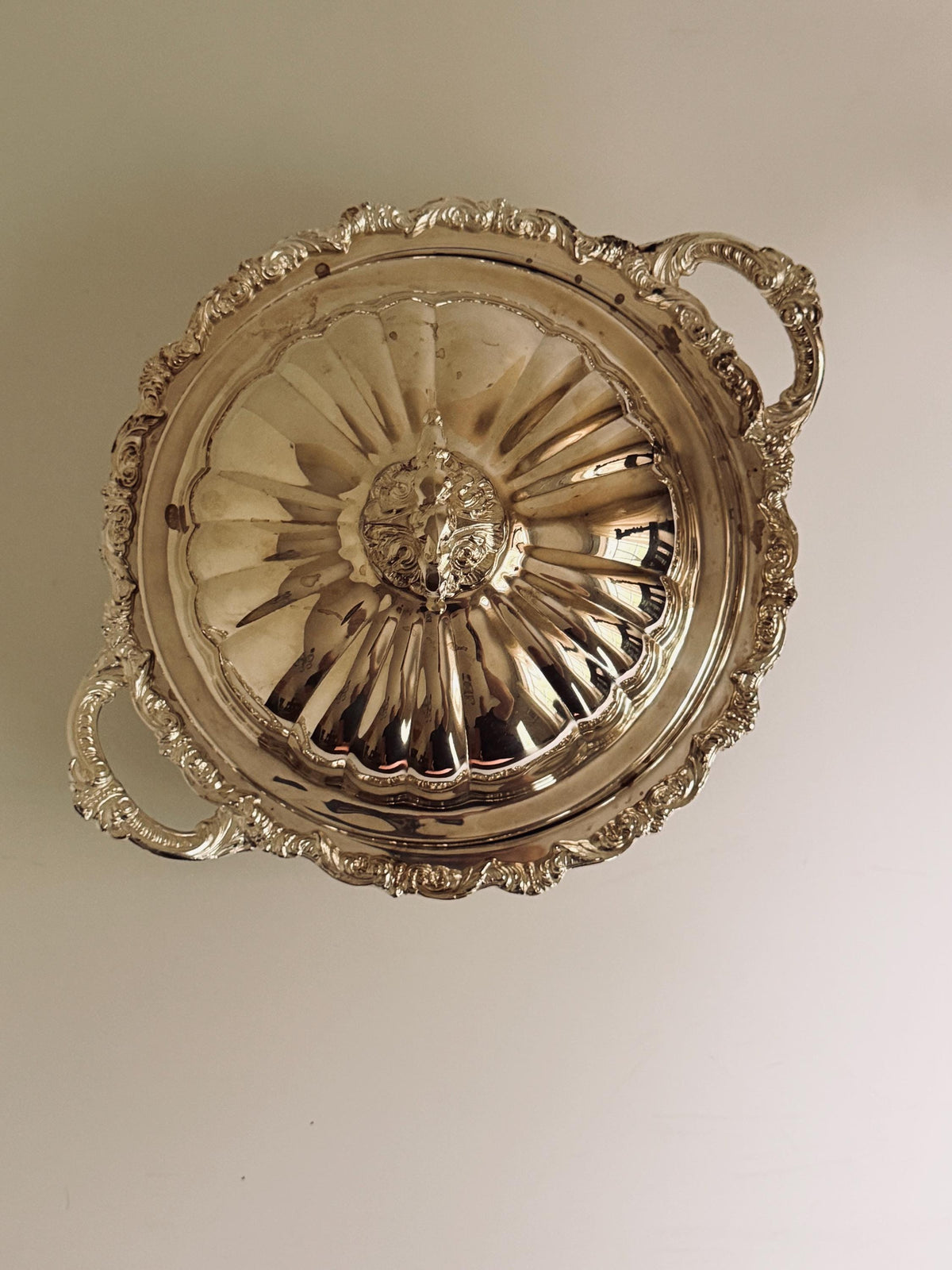 Silverplate Covered Serving Dish