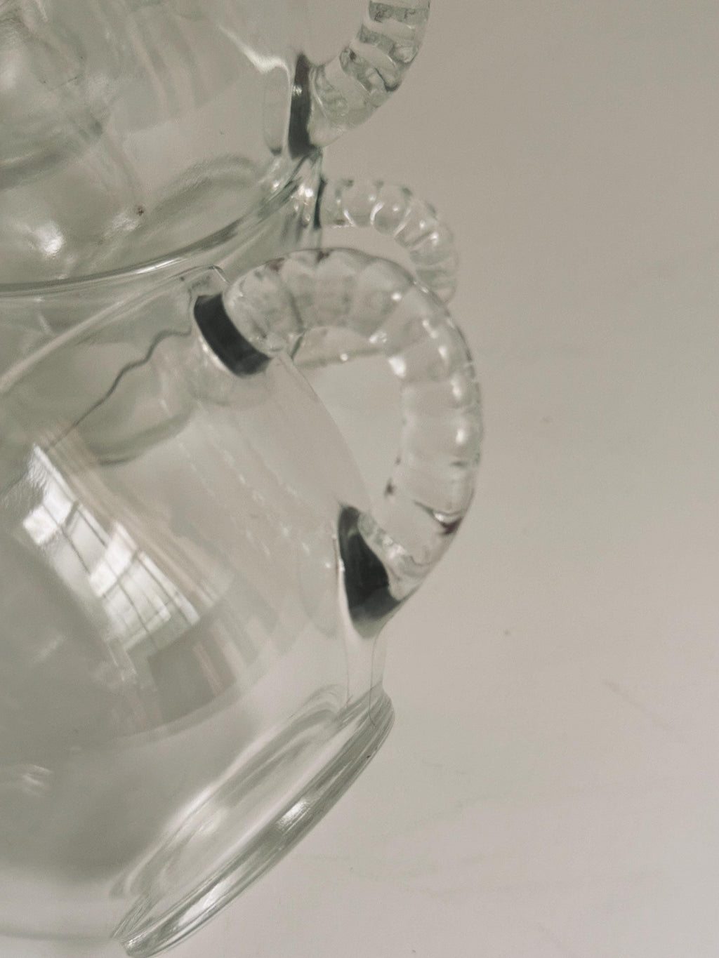 Vintage Hobnail Glass Mugs, Set of 4 Small Coffee Cups, Punch & Espresso Glasses