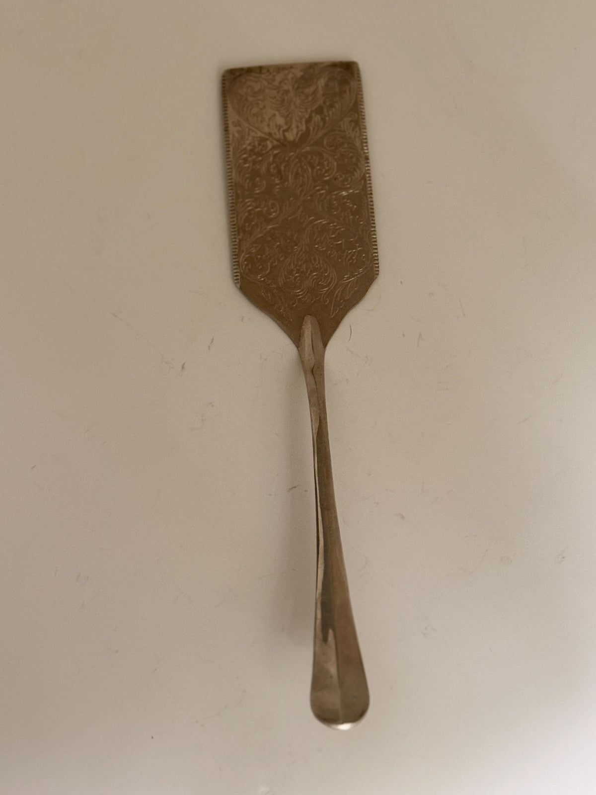 Silver Cake Server