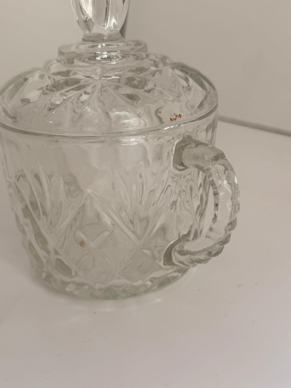 Etched Glass Candy Dishes