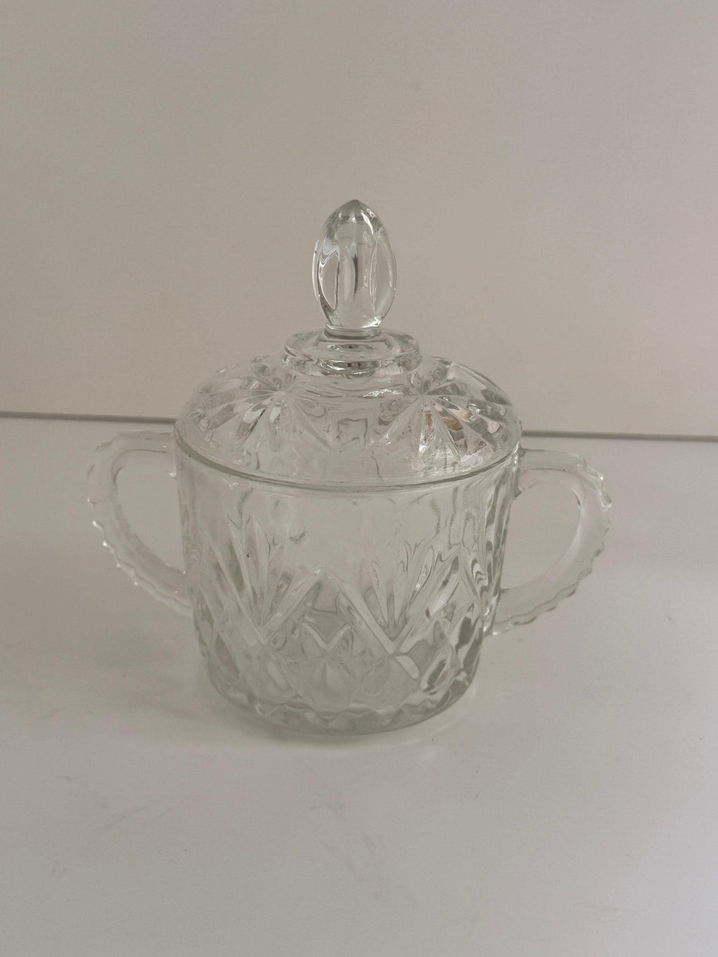 Etched Glass Candy Dishes