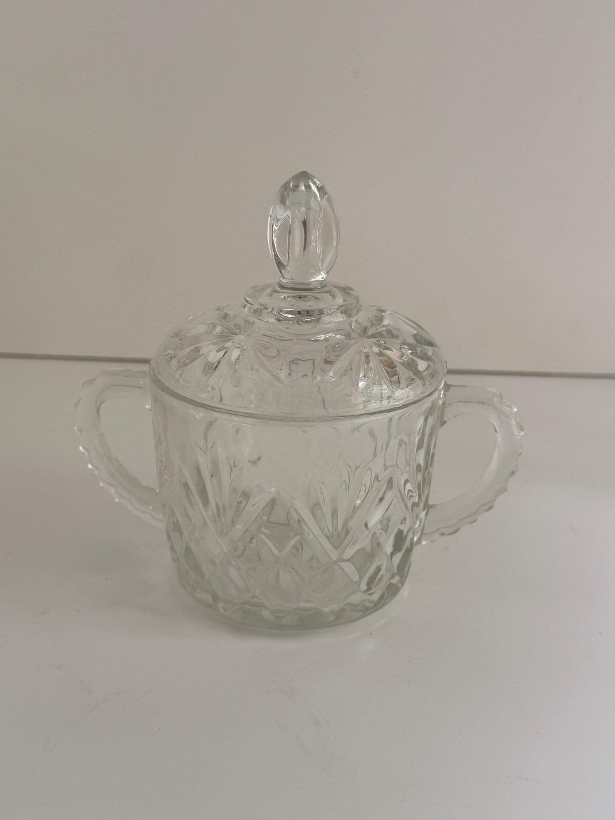 Etched Glass Candy Dishes