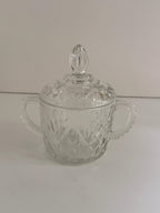 Etched Glass Candy Dishes
