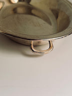 Oblong Silver Bowl