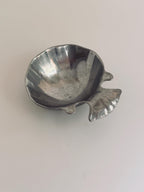 Vintage Wilton Armetale Radish Dish, Pewter Tone Vegetable Serving Bowl, Majolica Serveware