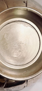 Vintage Leonard Silverplate Flower Bowl, Sculptural Petal Serving Dish, Silver Floral Catchall