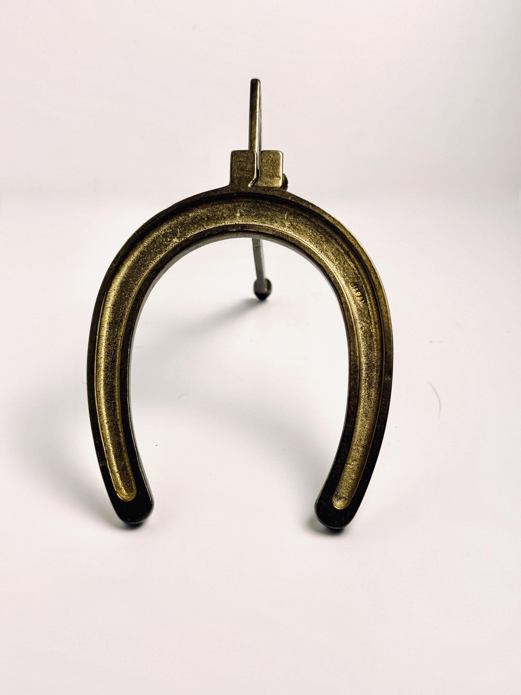 Vintage Brass Farrier Hoof Angle Gauge, Horseshoe Measuring Tool, Equestrian Collectible