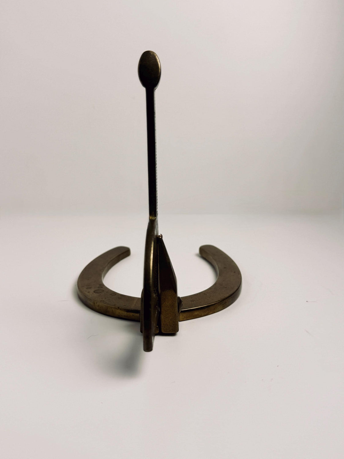 Vintage Brass Farrier Hoof Angle Gauge, Horseshoe Measuring Tool, Equestrian Collectible