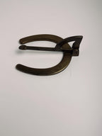 Vintage Brass Farrier Hoof Angle Gauge, Horseshoe Measuring Tool, Equestrian Collectible