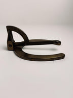 Vintage Brass Farrier Hoof Angle Gauge, Horseshoe Measuring Tool, Equestrian Collectible